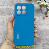 قاب گوشی Honor X8B آنر سیلیکونی اورجینال پاک کنی درجه یک زیربسته آبی کد 90602