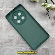 قاب گوشی Honor X9C آنر سیلیکونی اورجینال پاک کنی درجه یک زیربسته سبز تیره کد 90640