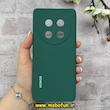 قاب گوشی Honor X9C آنر سیلیکونی اورجینال پاک کنی درجه یک زیربسته سبز تیره کد 90640