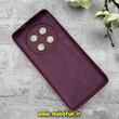 قاب گوشی Honor X9C آنر سیلیکونی اورجینال پاک کنی درجه یک زیربسته زرشکی کد 90641