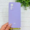 قاب گوشی Xiaomi 12 Lite شیائومی سیلیکونی اورجینال پاک کنی درجه یک زیربسته محافظ لنز دار یاسی کد 90654
