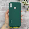 قاب گوشی Huawei Y7 2019 / Y7 Prime 2019 هوآوی سیلیکونی اورجینال پاک کنی درجه یک زیر بسته سبز تیره کد 90671
