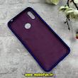 قاب گوشی Huawei Y7 2019 / Y7 Prime 2019 هوآوی سیلیکونی اورجینال پاک کنی درجه یک زیر بسته بنفش تیره کد 90678