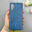 قاب گوشی Galaxy Note 10 Plus سامسونگ اورجینال برند DADOO دادوو 2026 طرح دوخت HARD چرمی آبی فولادی کد 90799