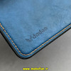 قاب گوشی Honor X7B آنر اورجینال برند DADOO دادوو 2026 طرح دوخت HARD چرمی آبی فولادی کد 90827