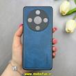 قاب گوشی Honor X9B آنر اورجینال برند DADOO دادوو 2026 طرح دوخت HARD چرمی آبی فولادی کد 90840