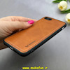 قاب گوشی iPhone 7 / iPhone 8 / iPhone SE 2020 / iPhone SE 2022 آیفون اورجینال برند DADOO دادوو 2026 طرح دوخت HARD چرمی عسلی کد 90850