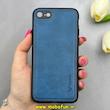قاب گوشی iPhone 7 / iPhone 8 / iPhone SE 2020 / iPhone SE 2022 آیفون اورجینال برند DADOO دادوو 2026 طرح دوخت HARD چرمی آبی فولادی کد 90851