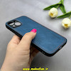 قاب گوشی iPhone 13 آیفون اورجینال برند DADOO دادوو 2026 طرح دوخت HARD چرمی آبی فولادی کد 90852