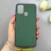 قاب گوشی Galaxy M31 / Galaxy M31 Prime سامسونگ اورجینال برند DADOO دادوو 2026 طرح دوخت HARD چرمی سبز کد 90856