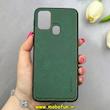 قاب گوشی Galaxy M31 / Galaxy M31 Prime سامسونگ اورجینال برند DADOO دادوو 2026 طرح دوخت HARD چرمی سبز کد 90856
