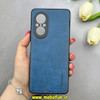 قاب گوشی Huawei Nova 9 SE هوآوی اورجینال برند DADOO دادوو 2026 طرح دوخت HARD چرمی محافظ لنزدار آبی فولادی کد 90872