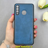 قاب گوشی Huawei P30 Lite هوآوی اورجینال برند DADOO دادوو 2026 طرح دوخت HARD چرمی محافظ لنزدار آبی فولادی کد 90879