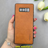 قاب گوشی Galaxy Note 8 سامسونگ اورجینال برند DADOO دادوو 2026 طرح دوخت HARD چرمی محافظ لنزدار عسلی کد 90901