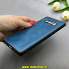 قاب گوشی Galaxy Note 8 سامسونگ اورجینال برند DADOO دادوو 2026 طرح دوخت HARD چرمی محافظ لنزدار آبی فولادی کد 90903