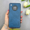 قاب گوشی Huawei Y9A هوآوی اورجینال برند DADOO دادوو 2026 طرح دوخت HARD چرمی محافظ لنزدار آبی فولادی کد 90947