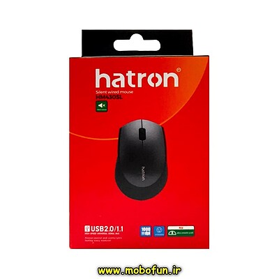 مشخصات و خرید ماوس باسیم هترون مدل HM430SL، خرید ماوس باسیم هترون مدل HM430SL از فروشگاه موبوفان، ماوس هترون مدل HM430SL