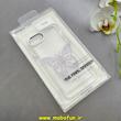 قاب گوشی iPhone 7 / iPhone 8 / iPhone SE 2020 / iPhone SE 2022 آیفون اورجینال یونیک کیس Unique Case لاکچری شفاف نگین دار کرومی طرح پروانه کد 90977