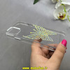 قاب گوشی iPhone 11 آیفون اورجینال یونیک کیس Unique Case لاکچری شفاف نگین دار کرومی طرح پروانه کد 90979