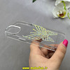 قاب گوشی iPhone 13 / iPhone 14 آیفون اورجینال یونیک کیس Unique Case لاکچری شفاف نگین دار کرومی طرح پروانه کد 90988