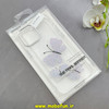 قاب گوشی iPhone 13 Pro Max آیفون اورجینال یونیک کیس Unique Case لاکچری شفاف نگین دار کرومی طرح پروانه کد 90991