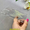 قاب گوشی iPhone 13 Pro Max آیفون اورجینال یونیک کیس Unique Case لاکچری شفاف نگین دار کرومی طرح پروانه کد 90993