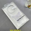 قاب گوشی Redmi Note 14 Pro 4G شیائومی اورجینال یونیک کیس Unique Case لاکچری شفاف نگین دار کرومی طرح پروانه کد 91011