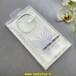 قاب گوشی Redmi Note 14 Pro 4G شیائومی اورجینال یونیک کیس Unique Case لاکچری شفاف نگین دار کرومی طرح پروانه کد 91012