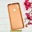 قاب گوشی Galaxy A11 / Galaxy M11 سامسونگ اورجینال برند BURBERRY 2026 طرح دوخت HARD چرمی محافظ لنزدار عسلی کد 91028