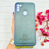 قاب گوشی Galaxy A11 / Galaxy M11 سامسونگ اورجینال برند BURBERRY 2026 طرح دوخت HARD چرمی محافظ لنزدار سرمه ای کد 91029