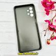 قاب گوشی Galaxy A13 4G سامسونگ اورجینال برند BURBERRY 2026 طرح دوخت HARD چرمی محافظ لنزدار مشکی کد 91037