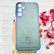 قاب گوشی Galaxy A25 سامسونگ اورجینال برند BURBERRY 2026 طرح دوخت HARD چرمی محافظ لنزدار سرمه ای کد 91058