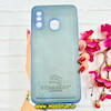 قاب گوشی Galaxy A20 / Galaxy A30 سامسونگ اورجینال برند BURBERRY 2026 طرح دوخت HARD چرمی محافظ لنزدار سرمه ای کد 91063