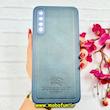 قاب گوشی Galaxy A30S / Galaxy A50S / Galaxy A50 سامسونگ اورجینال برند BURBERRY 2026 طرح دوخت HARD چرمی محافظ لنزدار سرمه ای کد 91069