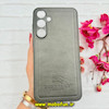 قاب گوشی Galaxy A55 سامسونگ اورجینال برند BURBERRY 2026 طرح دوخت HARD چرمی محافظ لنزدار مشکی کد 91074