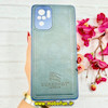 قاب گوشی Redmi Note 10 4G / Redmi Note 10s / Poco M5S شیائومی اورجینال برند BURBERRY 2026 طرح دوخت HARD چرمی محافظ لنزدار سرمه ای کد 91089