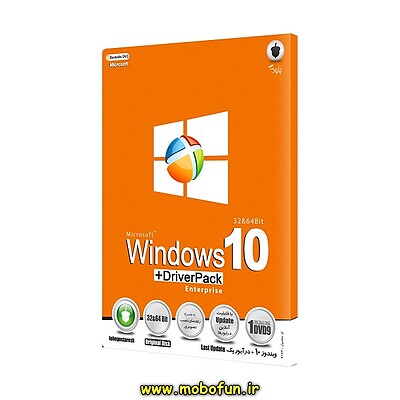 سیستم عامل Widndows 10 +Driver Pack نشر بلوط