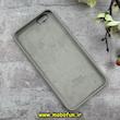 قاب گوشی iPhone 6 Plus / iPhone 6s Plus آیفون سیلیکونی اورجینال پاک کنی درجه یک زیربسته خاکستری کد 91100