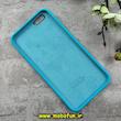 قاب گوشی iPhone 6 Plus / iPhone 6s Plus آیفون سیلیکونی اورجینال پاک کنی درجه یک زیربسته نیلی کد 91102