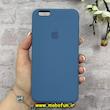 قاب گوشی iPhone 6 Plus / iPhone 6s Plus آیفون سیلیکونی اورجینال پاک کنی درجه یک زیربسته آبی تیره کد 91103