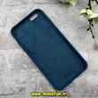 قاب گوشی iPhone 6 Plus / iPhone 6s Plus آیفون سیلیکونی اورجینال پاک کنی درجه یک زیربسته سرمه ای کد 91104