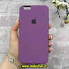 قاب گوشی iPhone 6 Plus / iPhone 6s Plus آیفون سیلیکونی اورجینال پاک کنی درجه یک زیربسته بنفش کد 91106
