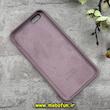 قاب گوشی iPhone 6 Plus / iPhone 6s Plus آیفون سیلیکونی اورجینال پاک کنی درجه یک زیربسته بنفش کدر کد 91107