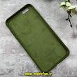قاب گوشی iPhone 6 Plus / iPhone 6s Plus آیفون سیلیکونی اورجینال پاک کنی درجه یک زیربسته سبز زیتونی کد 91110