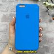 قاب گوشی iPhone 6 Plus / iPhone 6s Plus آیفون سیلیکونی اورجینال پاک کنی درجه یک زیربسته آبی کد 91116