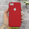 قاب گوشی iPhone 7 / iPhone 8 / iPhone SE 2020 / iPhone SE 2022 آیفون سیلیکونی اورجینال پاک کنی درجه یک زیربسته قرمز تیره کد 91117