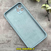 قاب گوشی iPhone 11 Pro Max آیفون سیلیکونی اورجینال پاک کنی درجه یک محافظ لنزدار زیربسته آبی روشن کد 91128