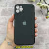 قاب گوشی iPhone 11 Pro Max آیفون سیلیکونی اورجینال پاک کنی درجه یک محافظ لنزدار زیربسته مشکی کد 91129
