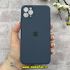 قاب گوشی iPhone 11 Pro Max آیفون سیلیکونی اورجینال پاک کنی درجه یک محافظ لنزدار زیربسته سرمه ای کد 91130
