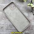 قاب گوشی iPhone 12 آیفون سیلیکونی اورجینال پاک کنی درجه یک محافظ لنزدار زیربسته خاکی کد 91143